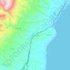 Balisong topographic map, elevation, terrain