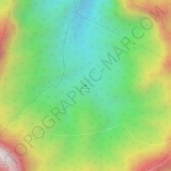 Mount Mariveles topographic map, elevation, terrain