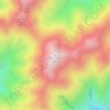 Barometer topographic map, elevation, terrain