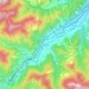 Popolano topographic map, elevation, terrain