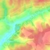 Перевал topographic map, elevation, terrain