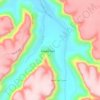 Budah topographic map, elevation, terrain