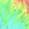Црквинец topographic map, elevation, terrain