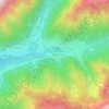 Serta topographic map, elevation, terrain