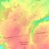 La Vatterie topographic map, elevation, terrain