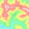 El Chelón topographic map, elevation, terrain