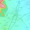 Maihar topographic map, elevation, terrain