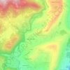 Cavalice topographic map, elevation, terrain