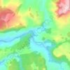 Te Anga topographic map, elevation, terrain