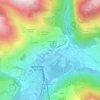 La Cote topographic map, elevation, terrain