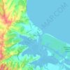 Mapua topographic map, elevation, terrain