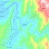 Alilem topographic map, elevation, terrain