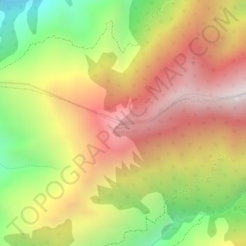 Numba topographic map, elevation, terrain