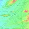 Wah topographic map, elevation, terrain