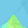 One Tree Point topographic map, elevation, terrain