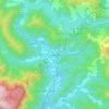 Jablanica topographic map, elevation, terrain