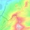 Mont Belvédère topographic map, elevation, terrain