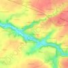 La Grande Chauvière topographic map, elevation, terrain