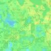 Lakeside Grove Estates topographic map, elevation, terrain