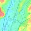 Quinnipiac topographic map, elevation, terrain