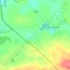 Bryś-Folwark topographic map, elevation, terrain