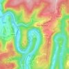 Frahan topographic map, elevation, terrain