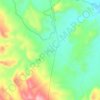 Koreai Olya topographic map, elevation, terrain
