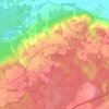 Czemlewo topographic map, elevation, terrain