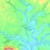 Rissington topographic map, elevation, terrain