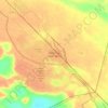 Zamiin uud topographic map, elevation, terrain