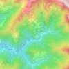 Volegno topographic map, elevation, terrain