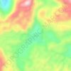 Samac topographic map, elevation, terrain
