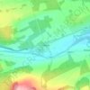 Crathes topographic map, elevation, terrain