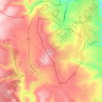 Tuqu' topographic map, elevation, terrain