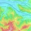 Gefilde topographic map, elevation, terrain