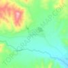 Santa Cruz topographic map, elevation, terrain