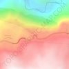 Mirador Cruz del Condor topographic map, elevation, terrain