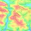 Trematon topographic map, elevation, terrain