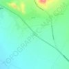 Chuin topographic map, elevation, terrain