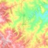 Melmoth topographic map, elevation, terrain