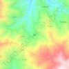 Jilili topographic map, elevation, terrain