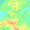 Oak Dale topographic map, elevation, terrain