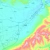 Dingxiang topographic map, elevation, terrain