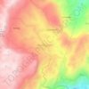 Mantalongon topographic map, elevation, terrain