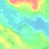Fredrika topographic map, elevation, terrain