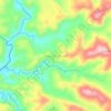New Dalaguete topographic map, elevation, terrain