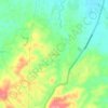 Malingin topographic map, elevation, terrain