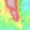 Mount Manghilao topographic map, elevation, terrain