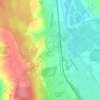 Au-dessus de Cobey topographic map, elevation, terrain