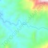 St Maurice topographic map, elevation, terrain
